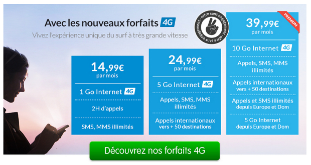 Prixtel se lance sur le marché de la 4G avec une offre à partir de 15 euros par mois