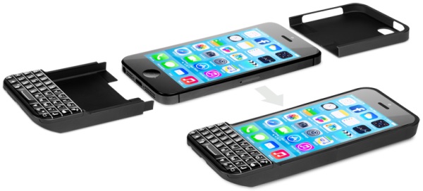 Typo interdit de commercialiser son clavier de type BlackBerry pour iPhone