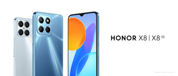 HONOR dévoile le X8, son nouveau flagship 5G