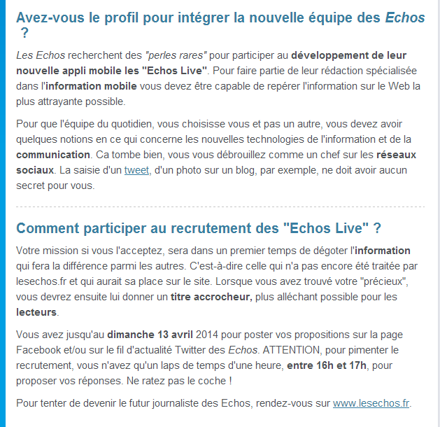 Dossier: Mobile first - Plaidoyer pour l'avènement de rédactions réellement orientées mobiles (2/2)