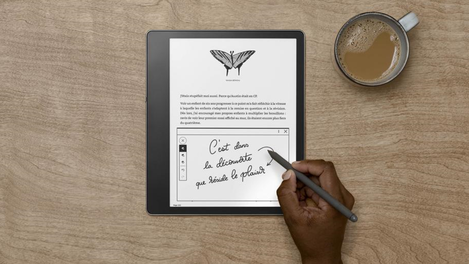 Amazon lance le tout nouveau Kindle Scribe