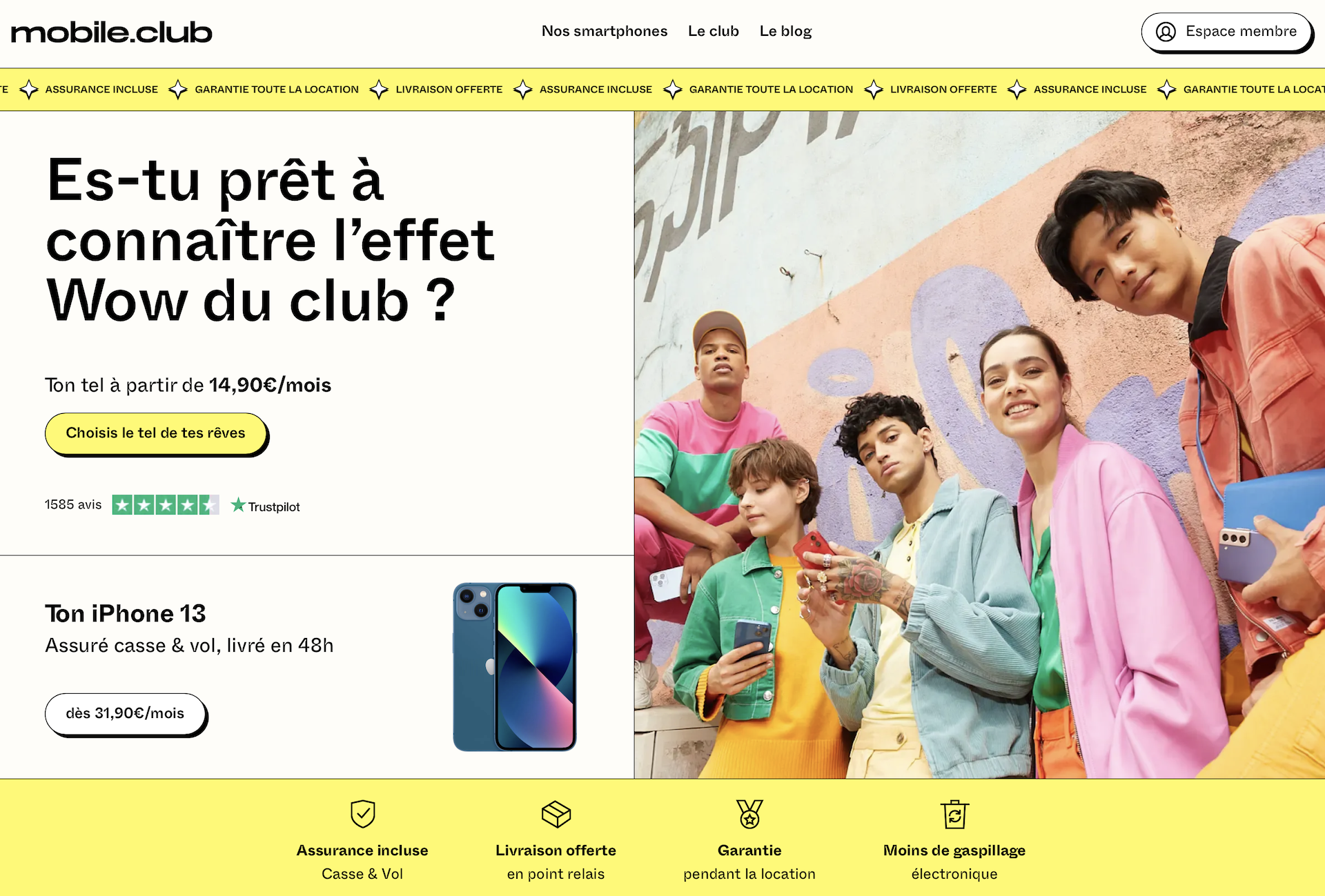 ​Location de smartphones : Mobile.club lève 8 millions d’euros