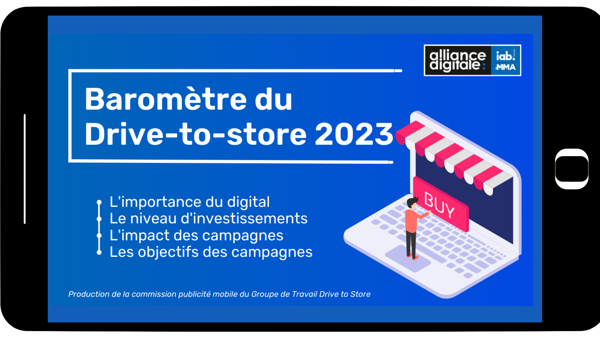 ​37% des annonceurs ont investi plus de 50% de leurs budgets digitaux en drive-to-store