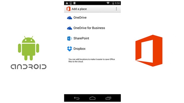 Après iOS, Microsoft intègre Dropbox à sa suite Office sous Android