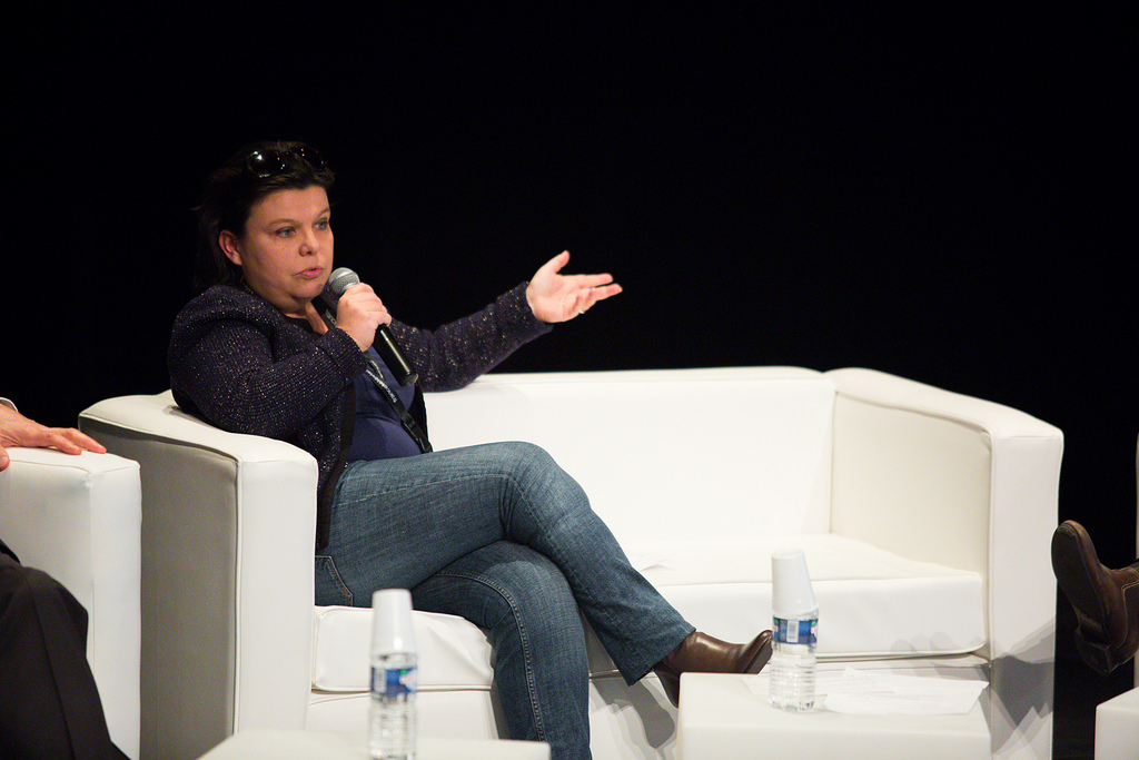 Caroline au Web Program festival