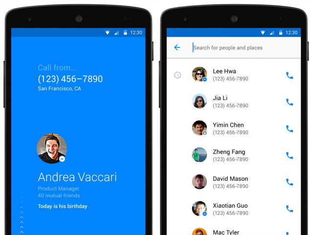 Hello : La nouvelle appli de Facebook pour remplacer l'app téléphone sur Android