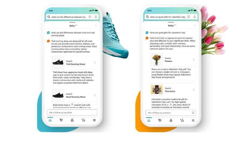 Amazon dévoile Rufus, son chatbot révolutionnaire pour l'e-commerce
