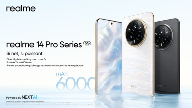 realme révèle son plan stratégique triennal et sa série 14 Pro au MWC 2025