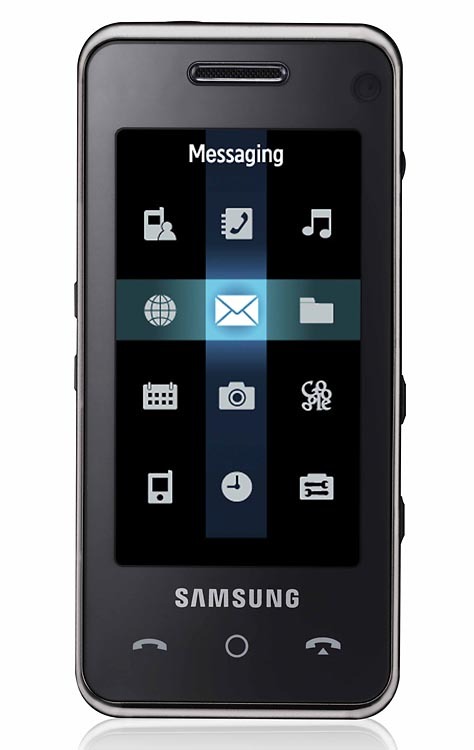 Prise en main du Samsung F490 player