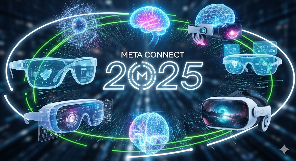 ​Meta Connect 2025 : Lunettes AR, nouveau casque Quest et IA omniprésente au cœur des attentes