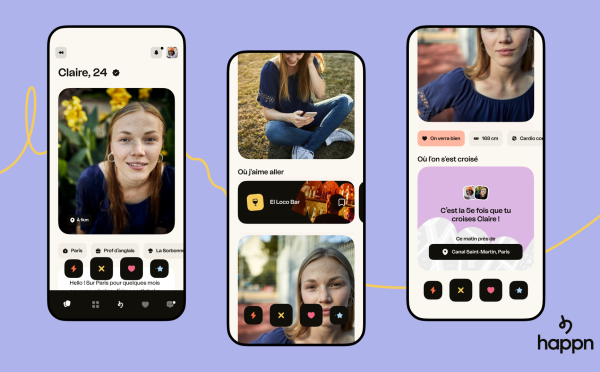 ​Happn, l’application française de dating passe sous pavillon chinois