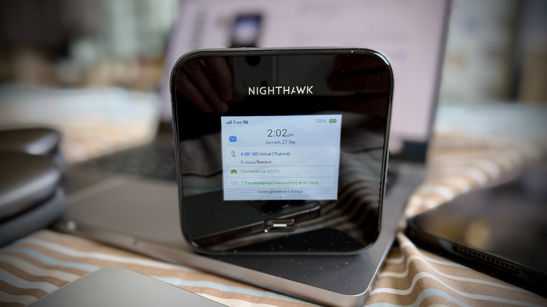 Le Nighthawk M7 Pro de Netgear : bien plus qu'un routeur mobile 5G et Wifi 7