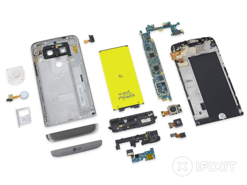 iFixit : Le démontage du LG G5 révèle un appareil facile à réparer