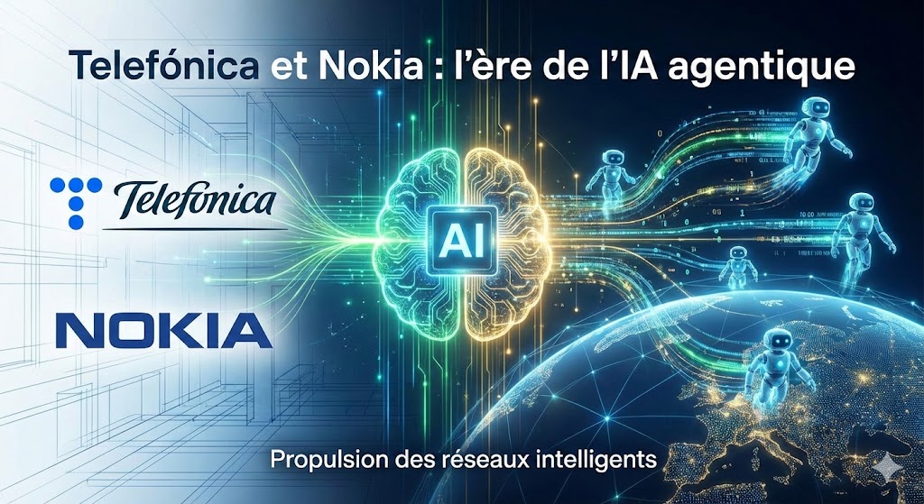 Telefónica et Nokia s’unissent pour propulser les réseaux dans l’ère de l’IA « agentique »