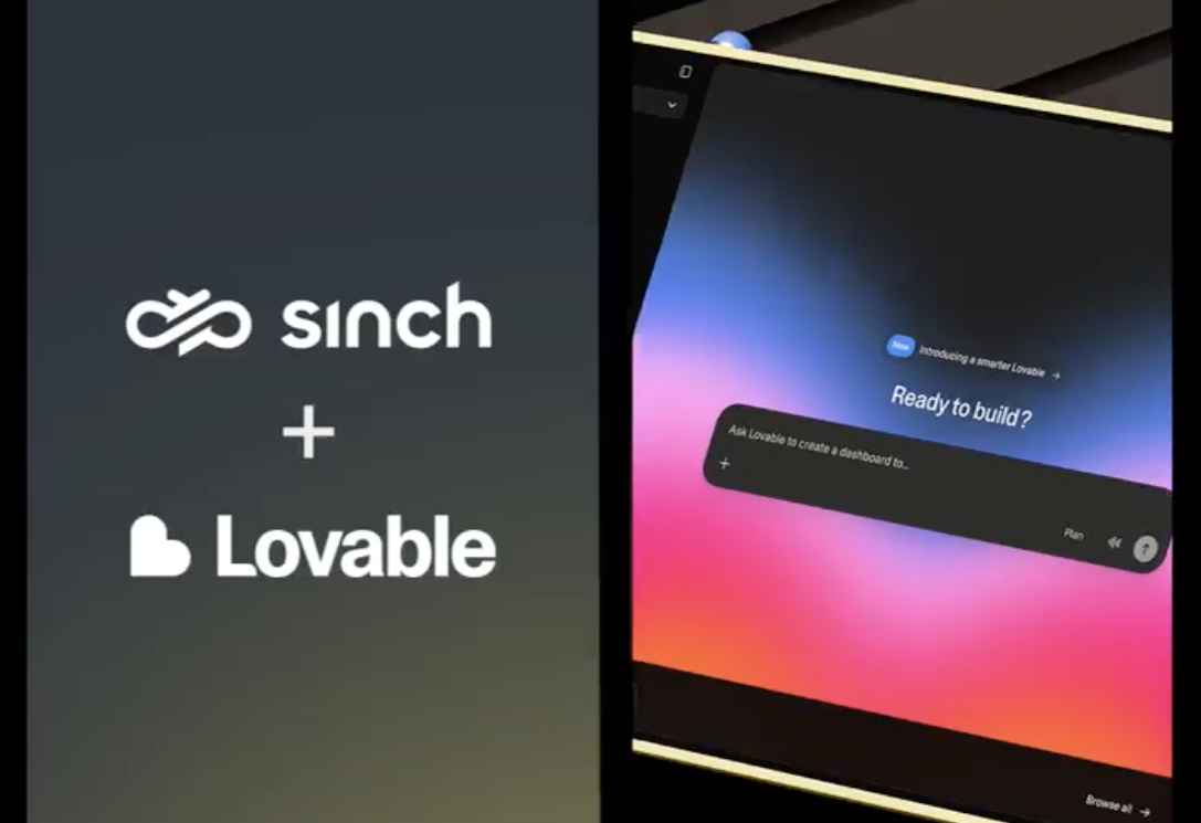 ​Vibe coding IA : Sinch s’associe à Lovable