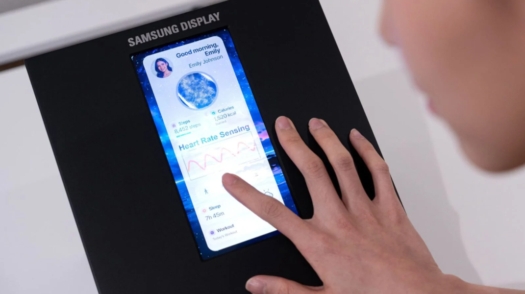 Samsung transforme l’écran du smartphone en tensiomètre : vers une nouvelle génération d’écrans Sensor OLED