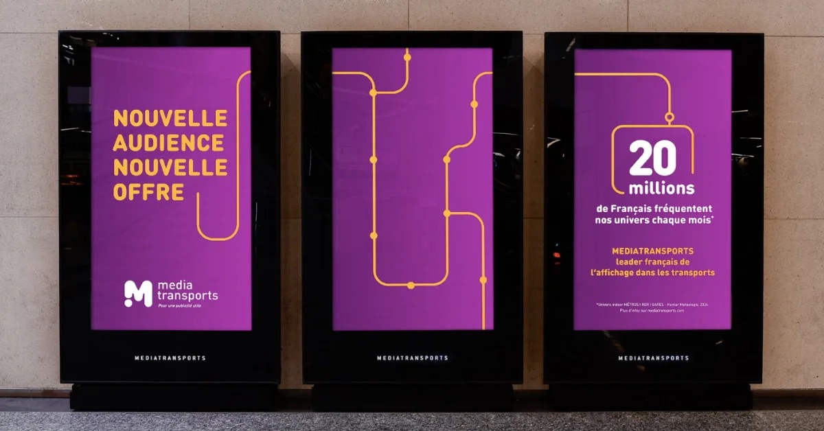 Nouvelle association Mediatransports et Orange Advertising conjuguant DOOH, Dislplay et RCS