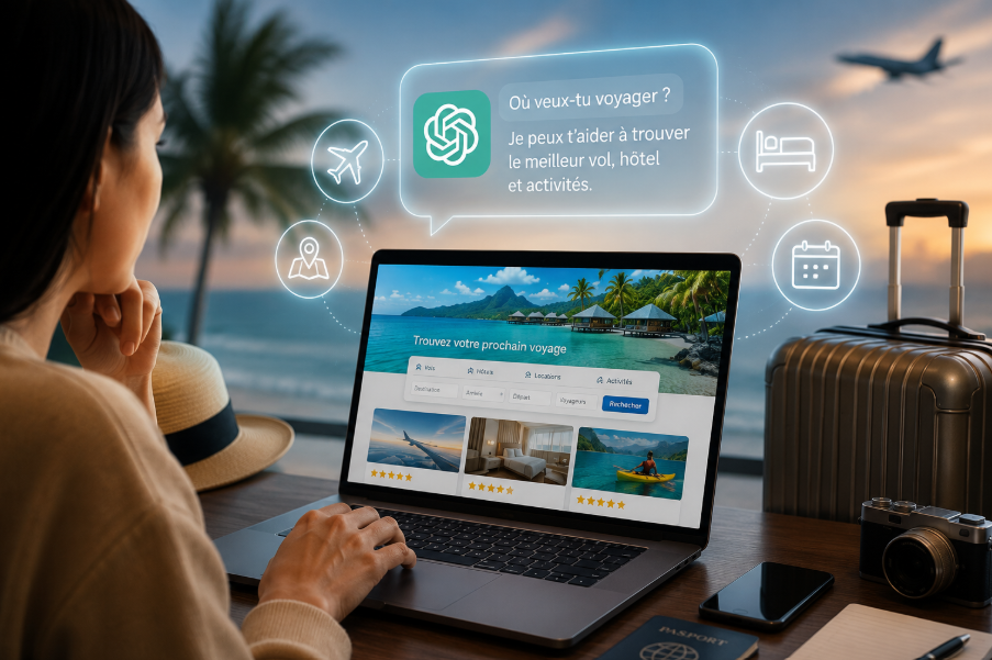 Voyage : ChatGPT s’impose comme un nouveau canal de réservation, selon Criteo