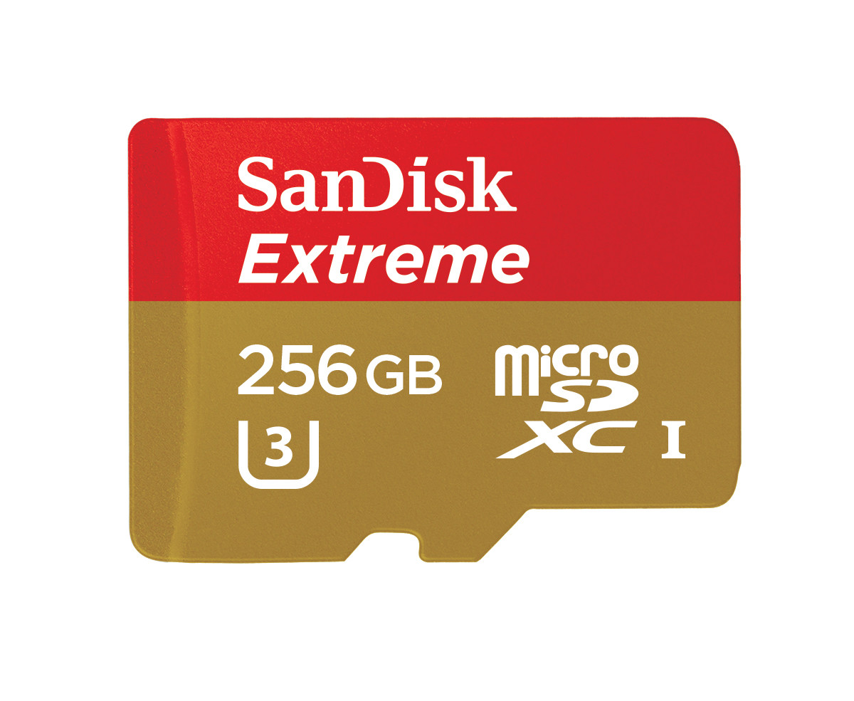SanDisk annonce une nouvelle carte microSD ultra-rapide de 256Go