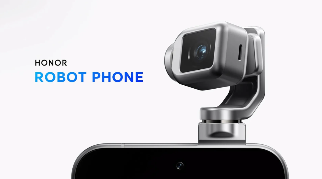Honor dévoile son Robot Phone, un smartphone doté d’une caméra motorisée intelligente