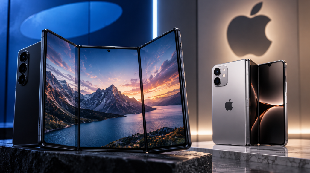 Samsung préparerait un Galaxy Z TriFold 2 plus fin pour rivaliser avec l’iPhone Duo