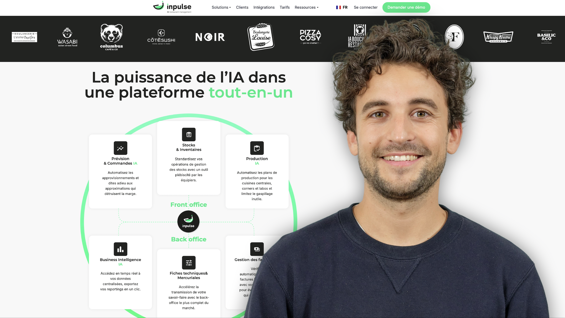 Valentin Pignolet, Co-fondateur d' Inpulse