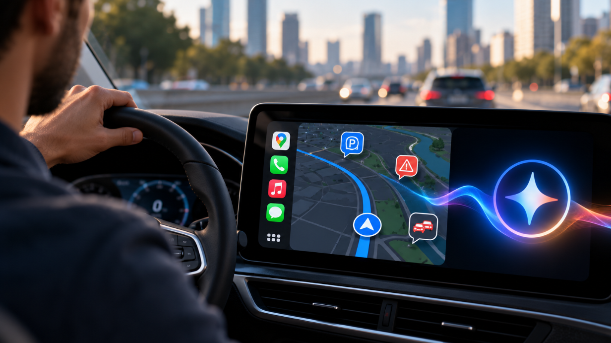 Goohks Naps Google Maps intègre Gemini dans CarPlay : l’IA arrive enfin pour les ...