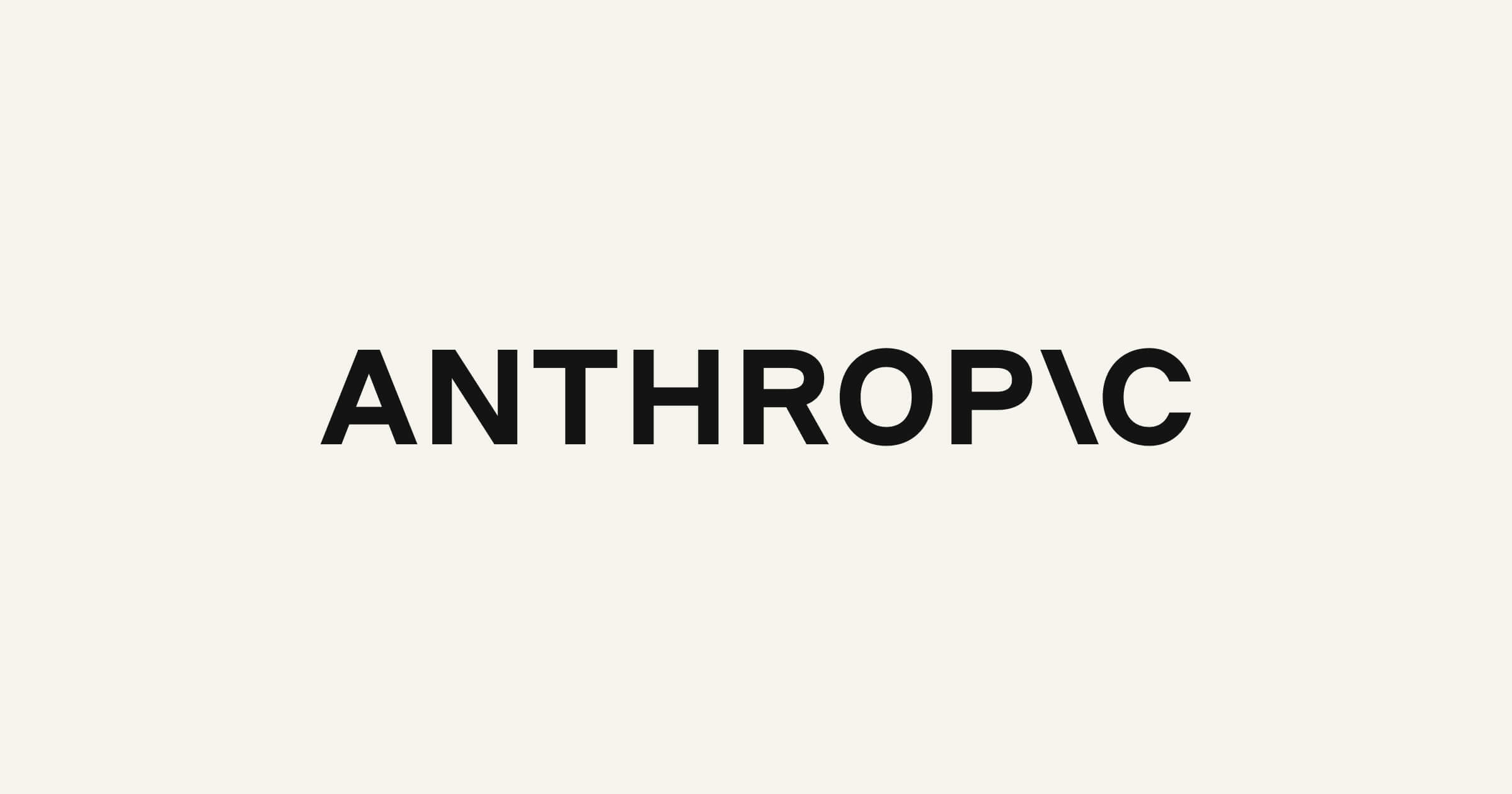 Le logo d’Anthropic, l’entreprise qui développe les modèles d’IA Claude. © Anthropic