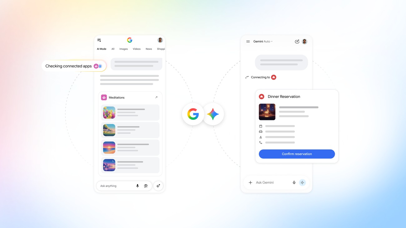 Illustration de la Connected Apps Platform présentée par Google. © Google