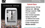 Opus : Un nouveau Cybook chez Bookeen