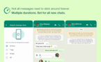 whatsapp permet aux utilisateurs d'activer la fonctionnalité éphémère par défaut 