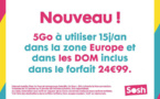 Roaming : Sosh donne la réplique à B&amp;You avec une offre à 5 Go en Europe