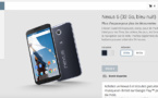 Le Nexus 6 arrive sur Play Store France, le prix affiché