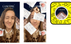 Lancôme Innove avec Snapchat pour une Expérience de Noël Unique