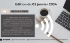 Mediacord : édition du 2 janvier 2023