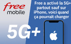 Free Mobile et la 5G+ : tout est prêt sauf pour les iPhone