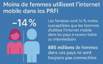 Stagnation de l'accès des femmes à l'internet mobile