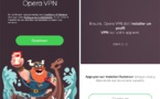 Opera lance son appli VPN (pour la navigation privée) sur iOS