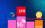 SFR n°1 couverture 5G nPerf : Orange garde l'avantage qualité Arcep, les écarts se resserrent