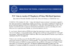 FCC : +482 MHz et enchère de 25 MHz pour le satellite vers smartphone