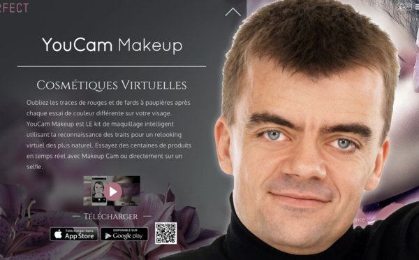 Sylvain Delteil, Youcam : "le marché du maquillage virtuel est très concurrentiel"