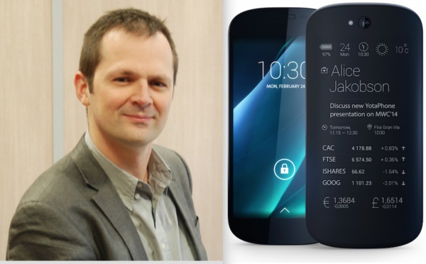 José Caballero : "le Yotaphone est un challenger intéressant pour l'iPhone"