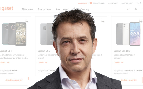 Arnaud Bouvier, Country Manager France chez Gigaset