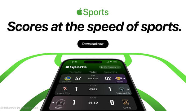 Apple lance apple sports: la nouvelle app dédiée au sport