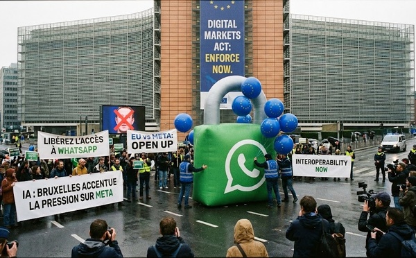 IA : Bruxelles accentue la pression sur Meta pour libérer l’accès à WhatsApp