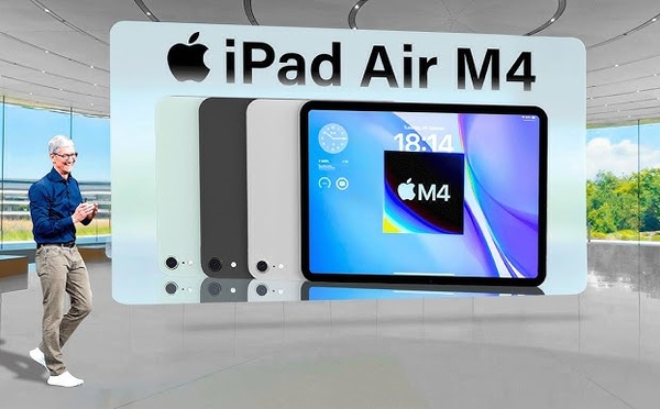 Apple iPad Air M4 : plus puissant, compatible Wi-Fi 7 et toujours au même prix