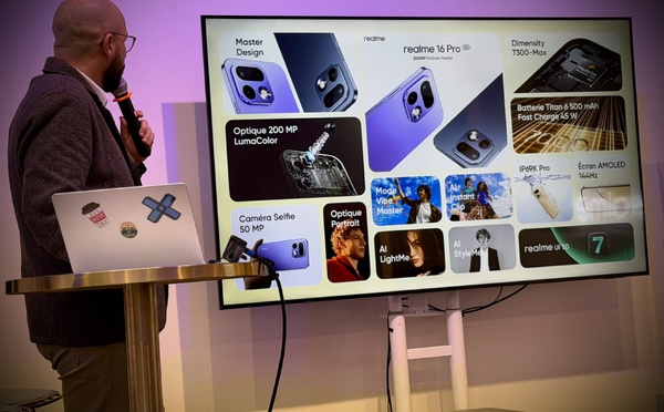 Le nouveau realme 16 Pro+ mise sur la photo pour s’imposer en milieu de gamme