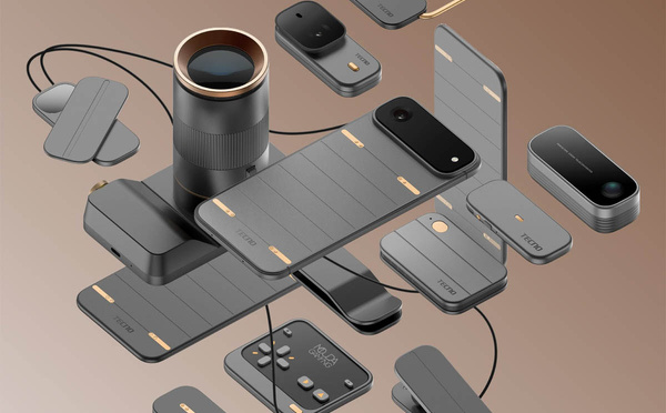 Tecno présente un smartphone modulaire ultrafin au MWC 2026
