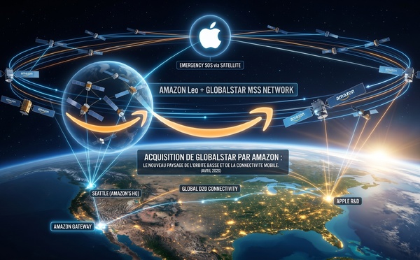 ​Amazon rachète Globalstar pour 11,6 milliards de dollars et défie Starlink