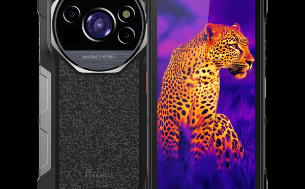 FOSSiBOT F115 Ultra : un smartphone durci 5G avec caméra thermique et télémètre laser 1 200 m